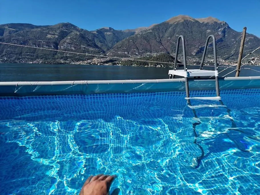 Semesterbostad Mella house garden relax Villa Lezzeno Italien