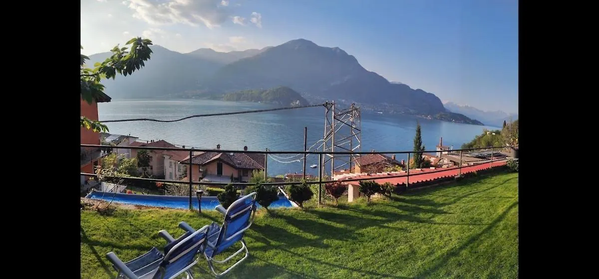 Mella house garden relax Villa Lezzeno Italien